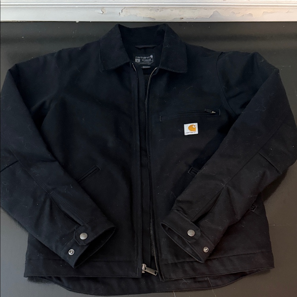 Carhartt Men's Classic Black Shirt Jacket